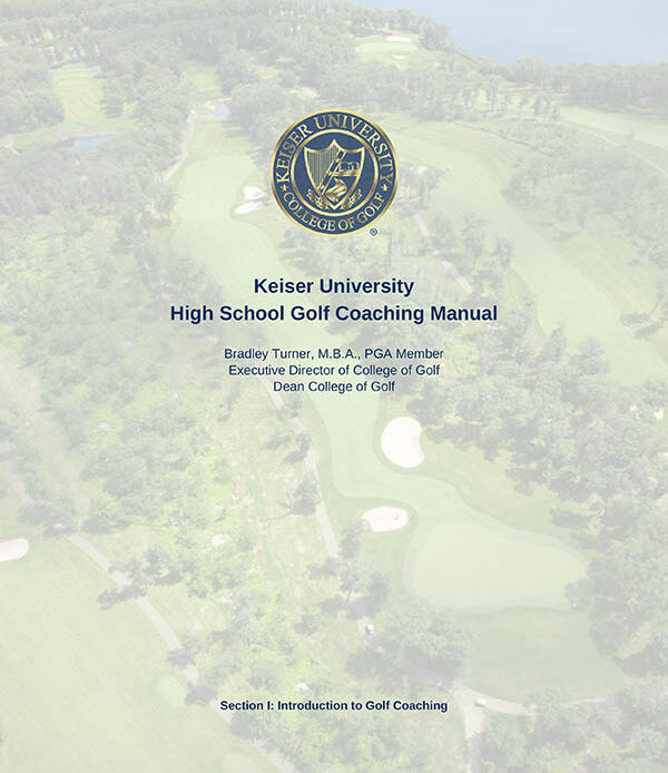 High School Coaches Manual